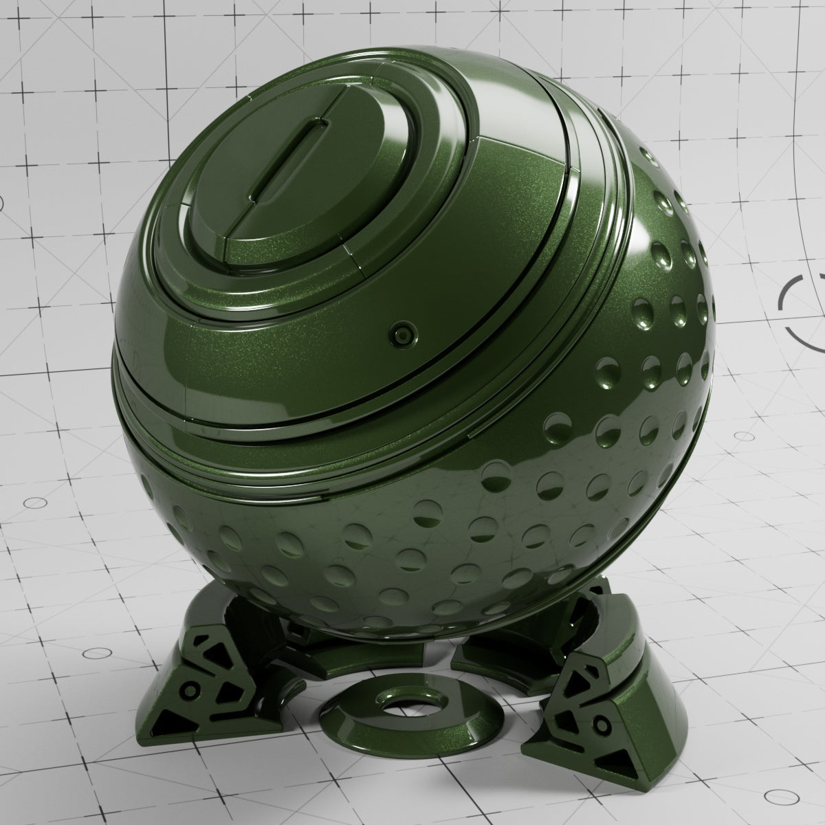 Cinema 4D Materials - Car Paint Luxury - Redshift