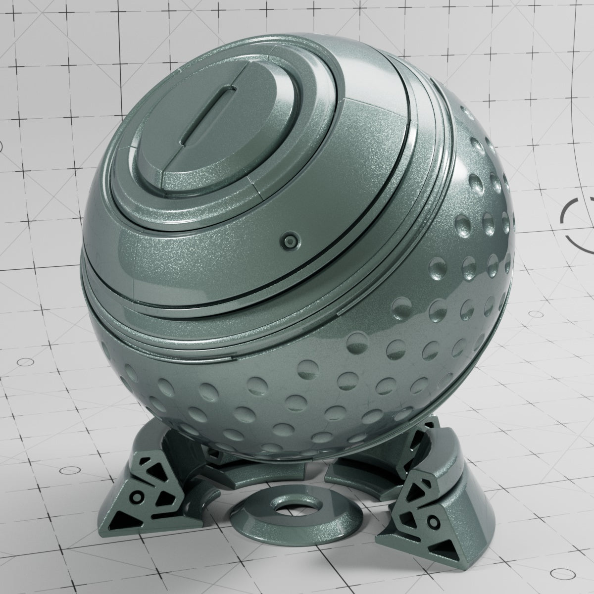 Cinema 4D Materials - Car Paint Luxury - Redshift