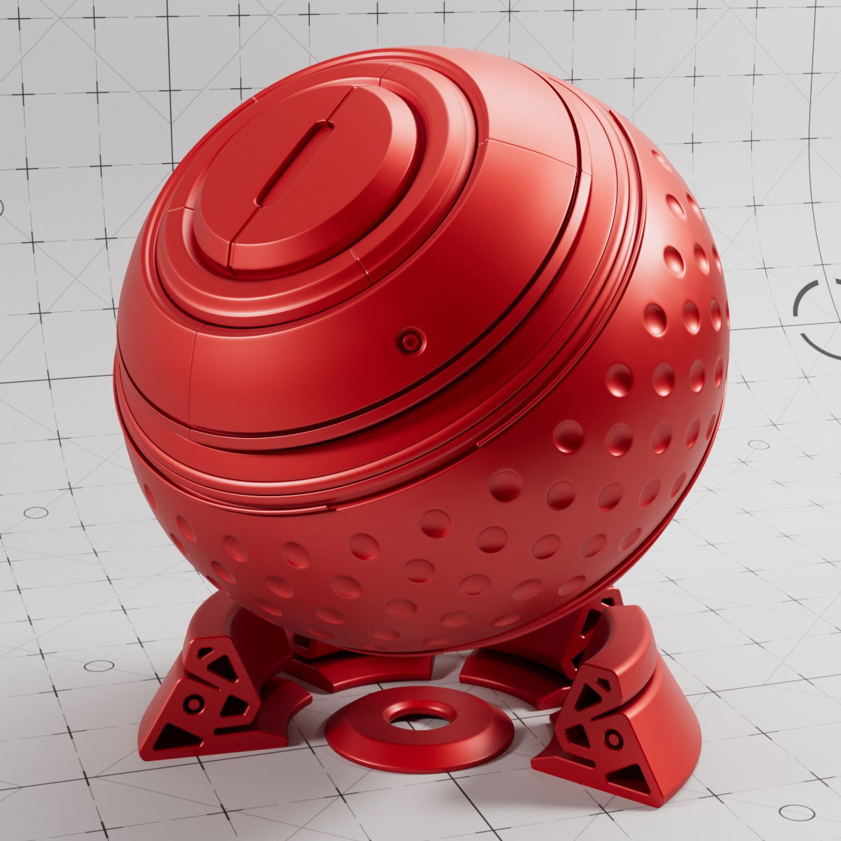 Cinema 4D Materials - Car Paint Matte - Redshift