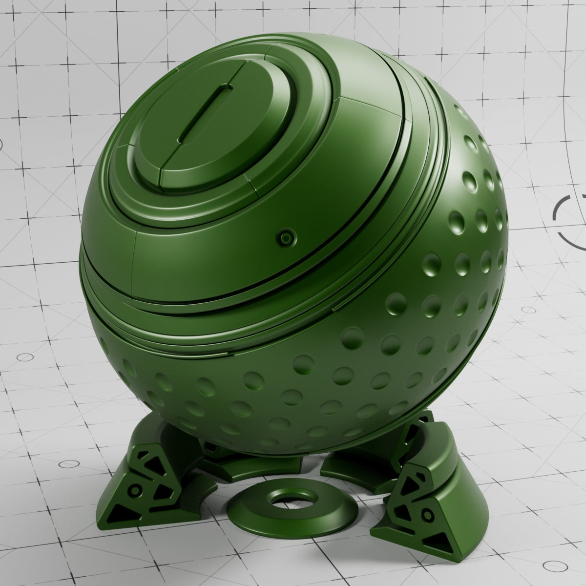 Cinema 4D Materials - Car Paint Matte - Redshift