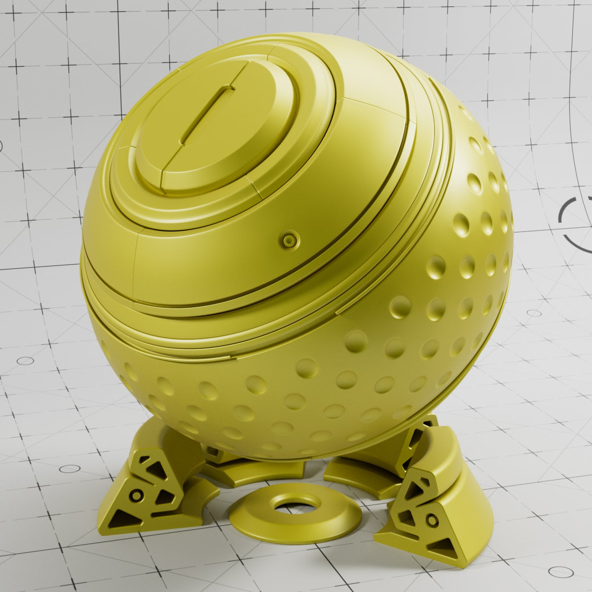 Cinema 4D Materials - Car Paint Matte - Redshift