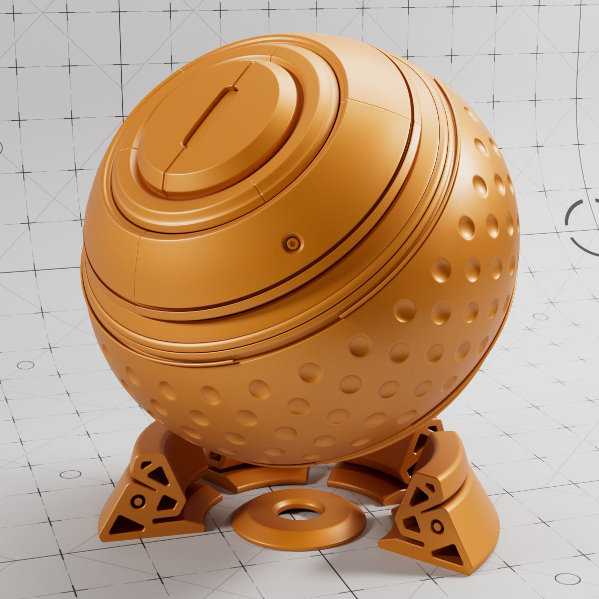 Cinema 4D Materials - Car Paint Matte - Redshift