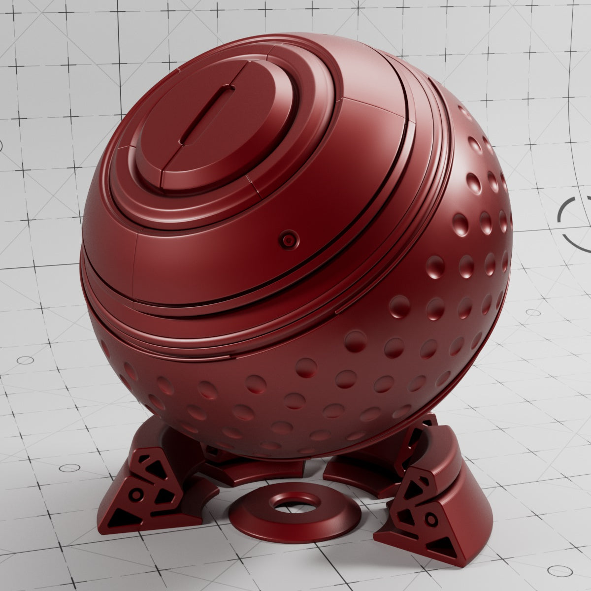 Cinema 4D Materials - Car Paint Matte - Redshift