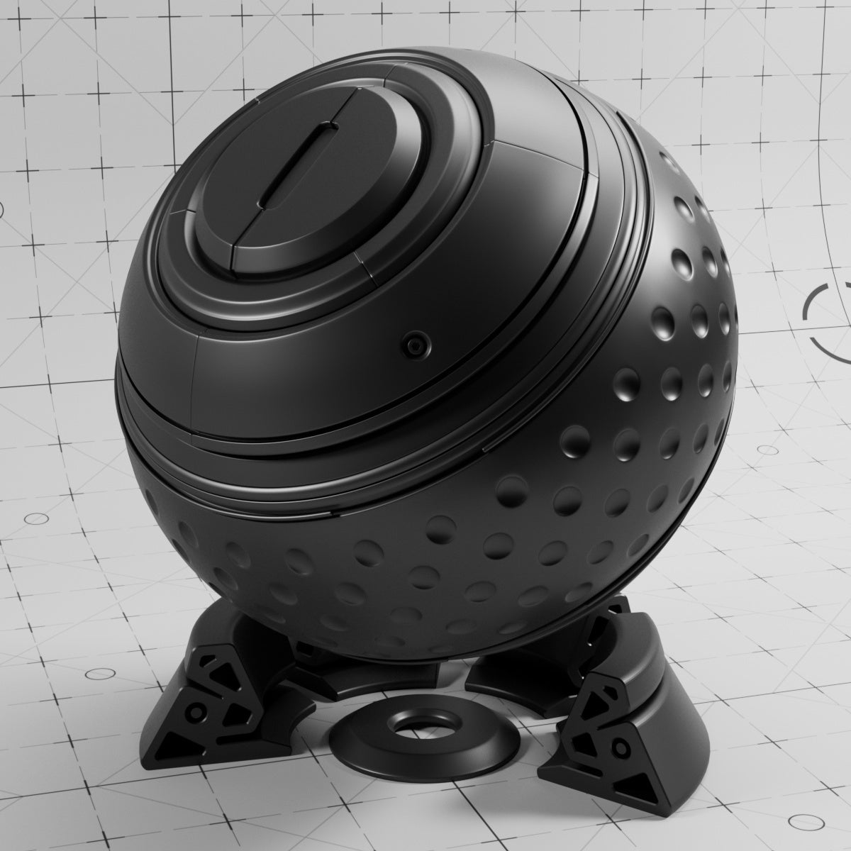 Cinema 4D Materials - Car Paint Matte - Redshift