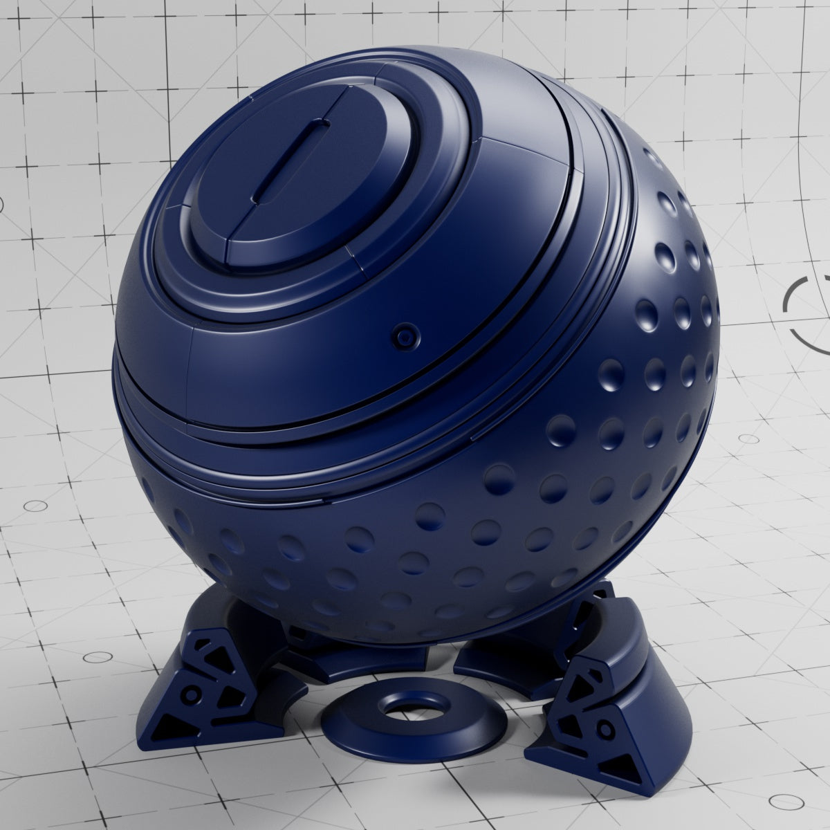 Cinema 4D Materials - Car Paint Matte - Redshift