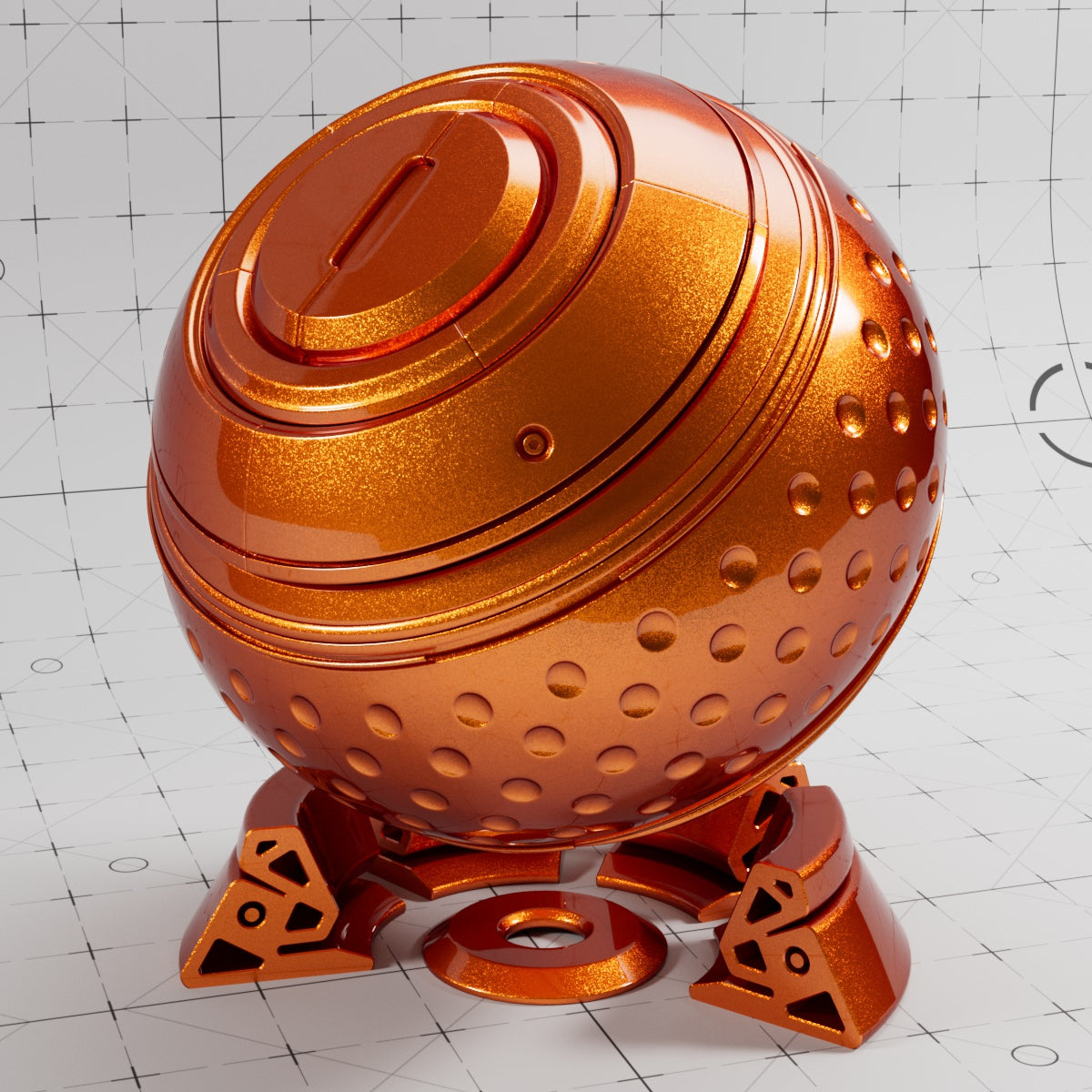 Cinema 4D Materials - Car Paint Pearl - Redshift