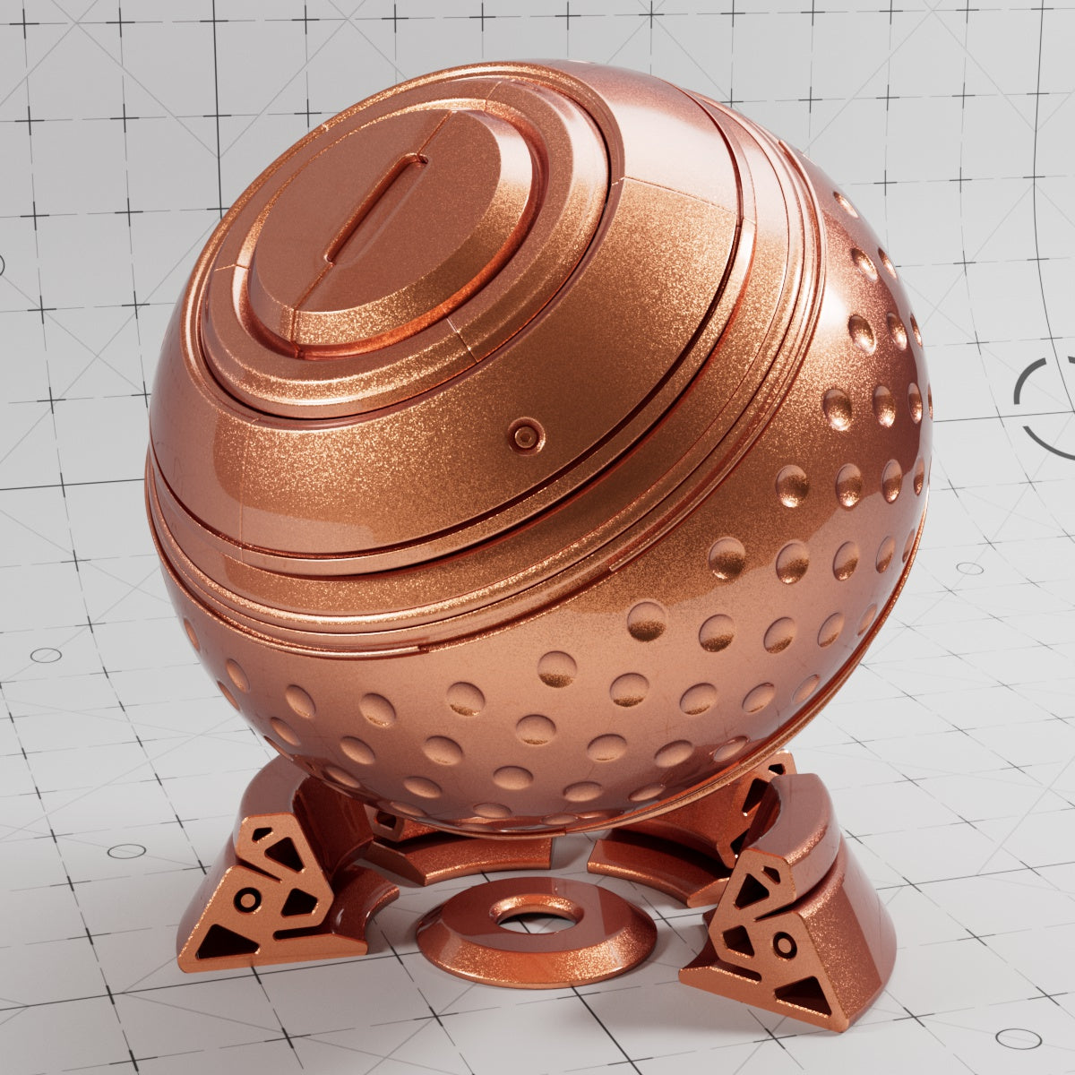 Cinema 4D Materials - Car Paint Pearl - Redshift