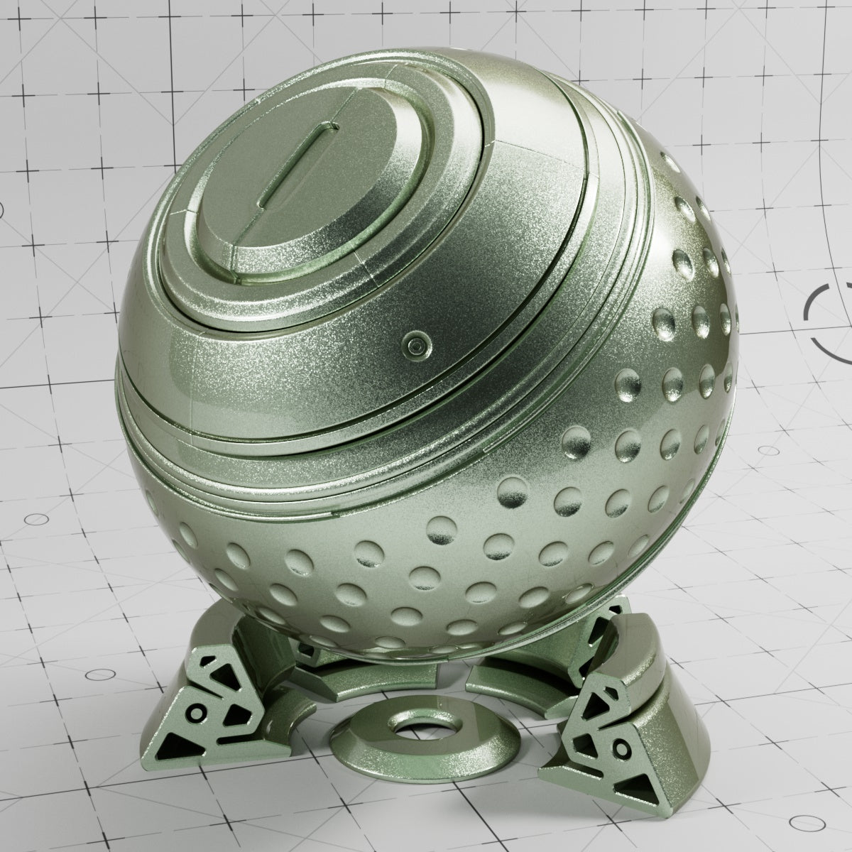 Cinema 4D Materials - Car Paint Pearl - Redshift