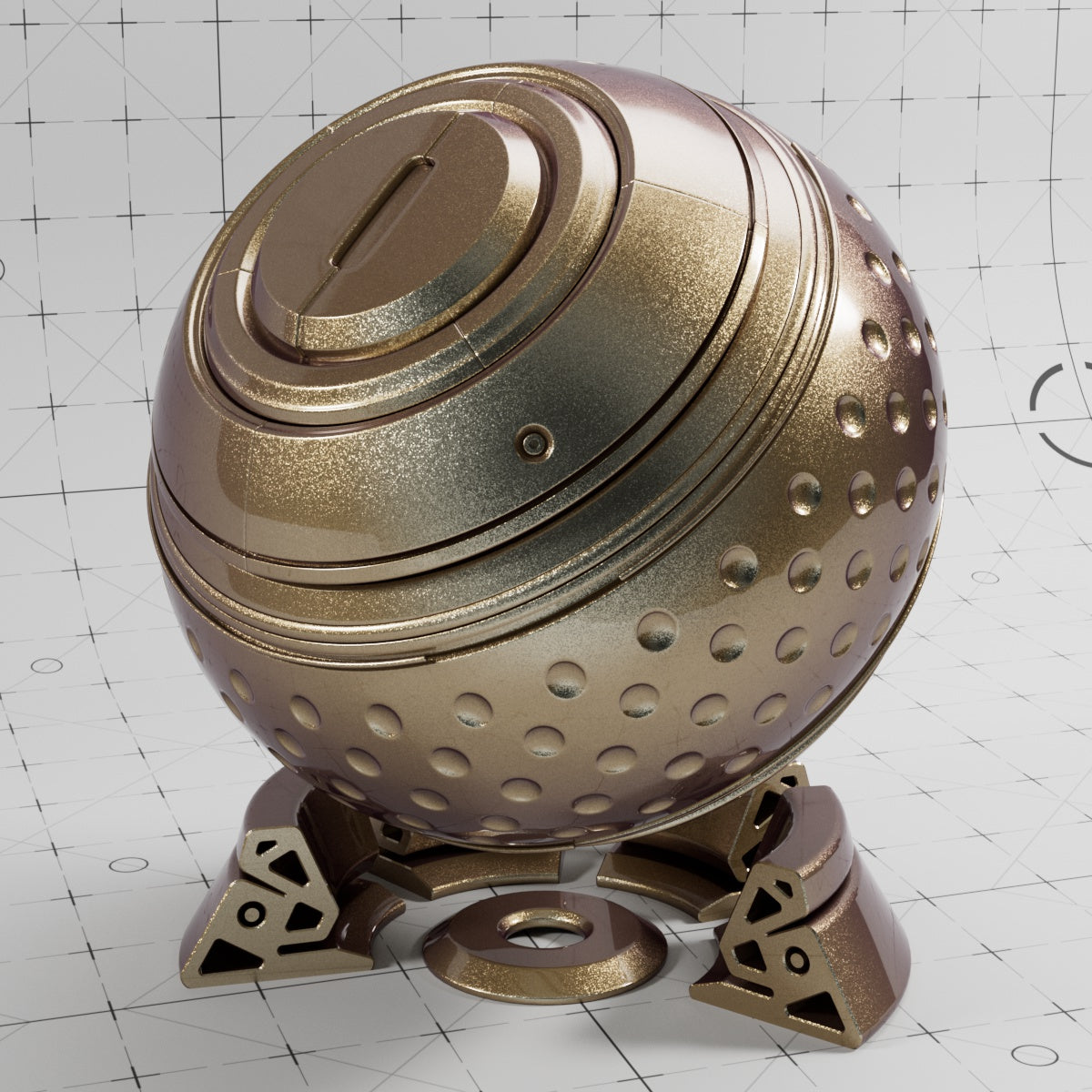 Cinema 4D Materials - Car Paint Pearl - Redshift