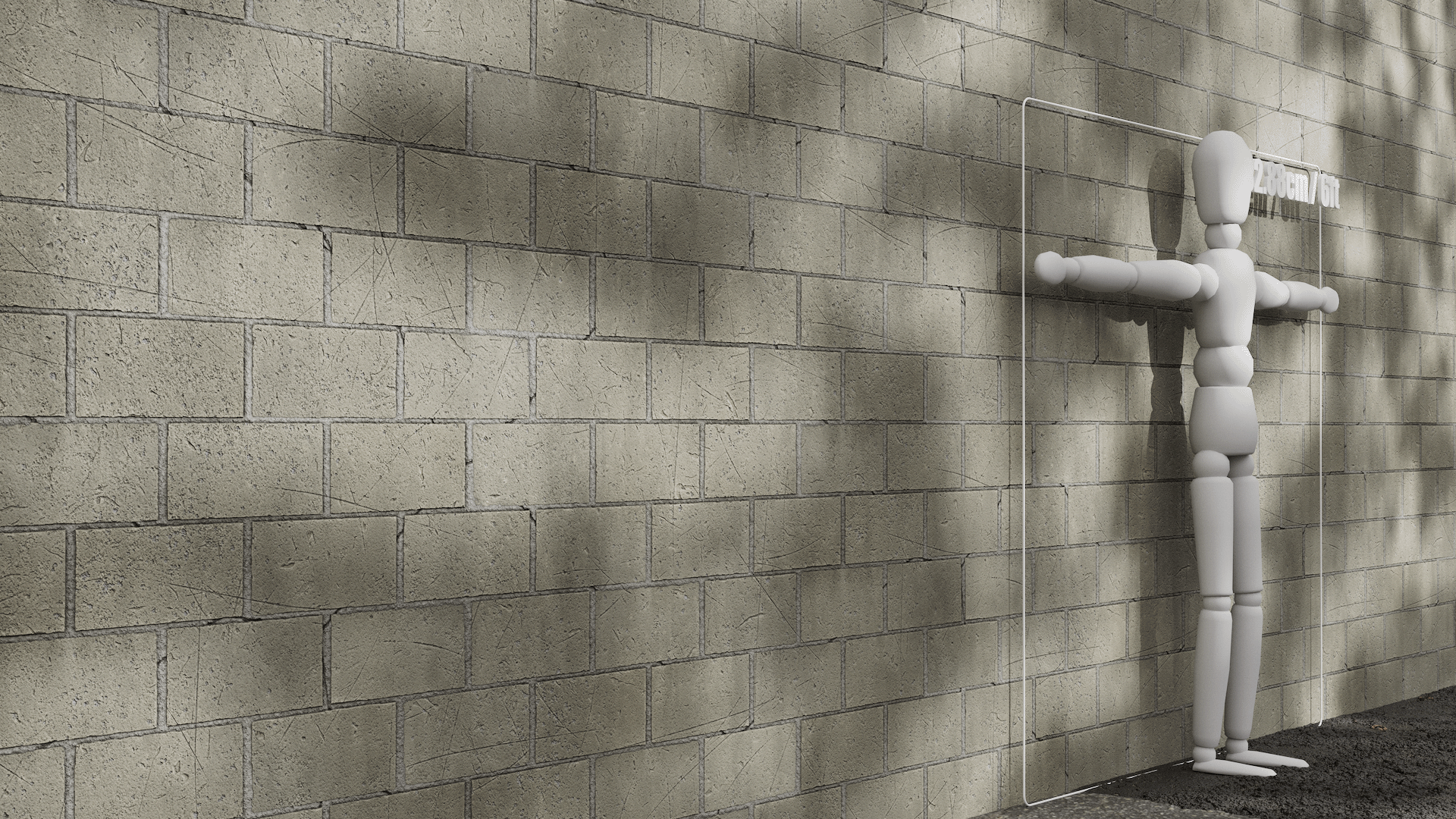 Substance Material - Cinder Block Wall