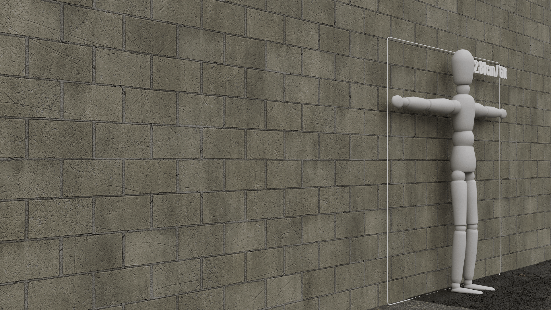 Substance Material - Cinder Block Wall