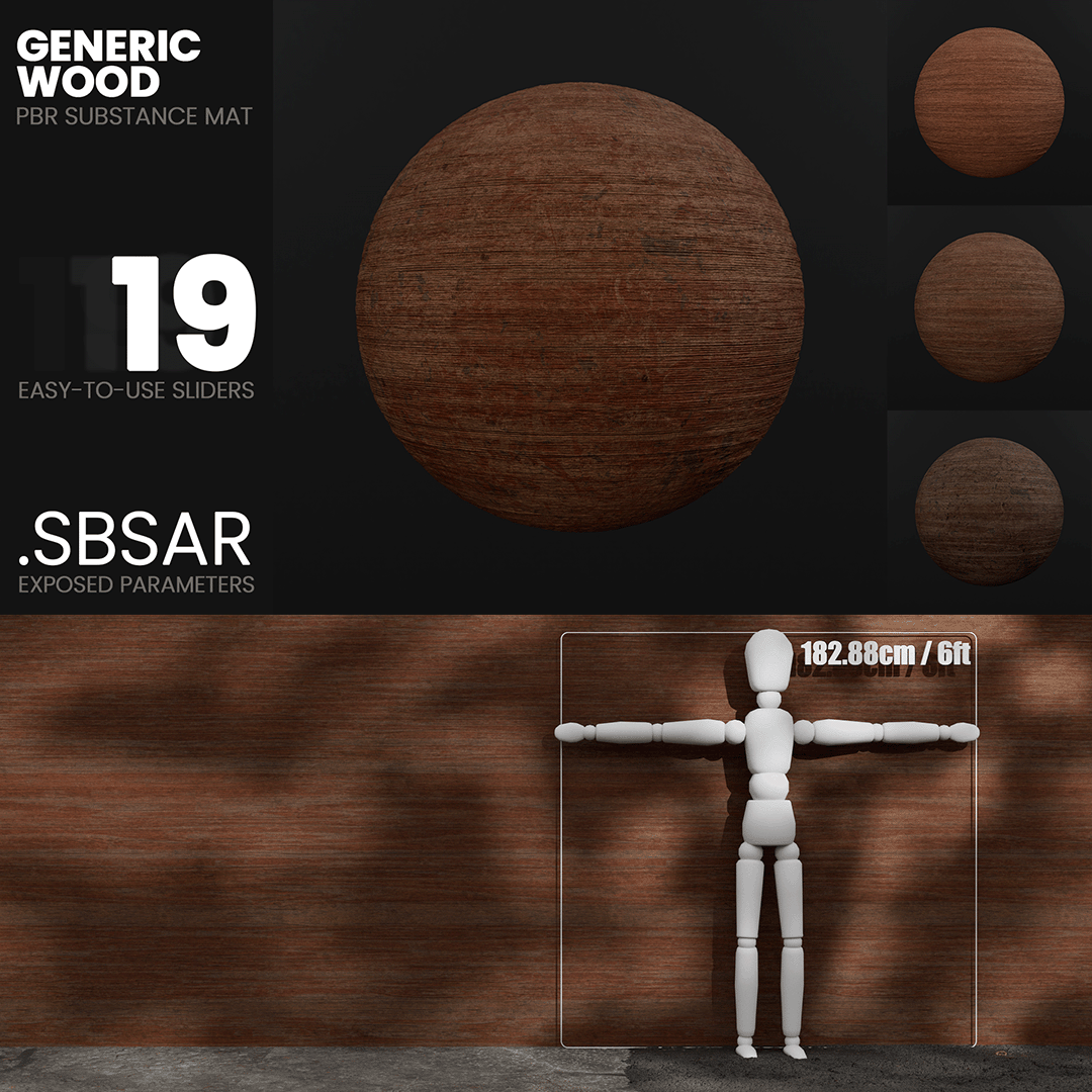 Substance Material - Generic Wood