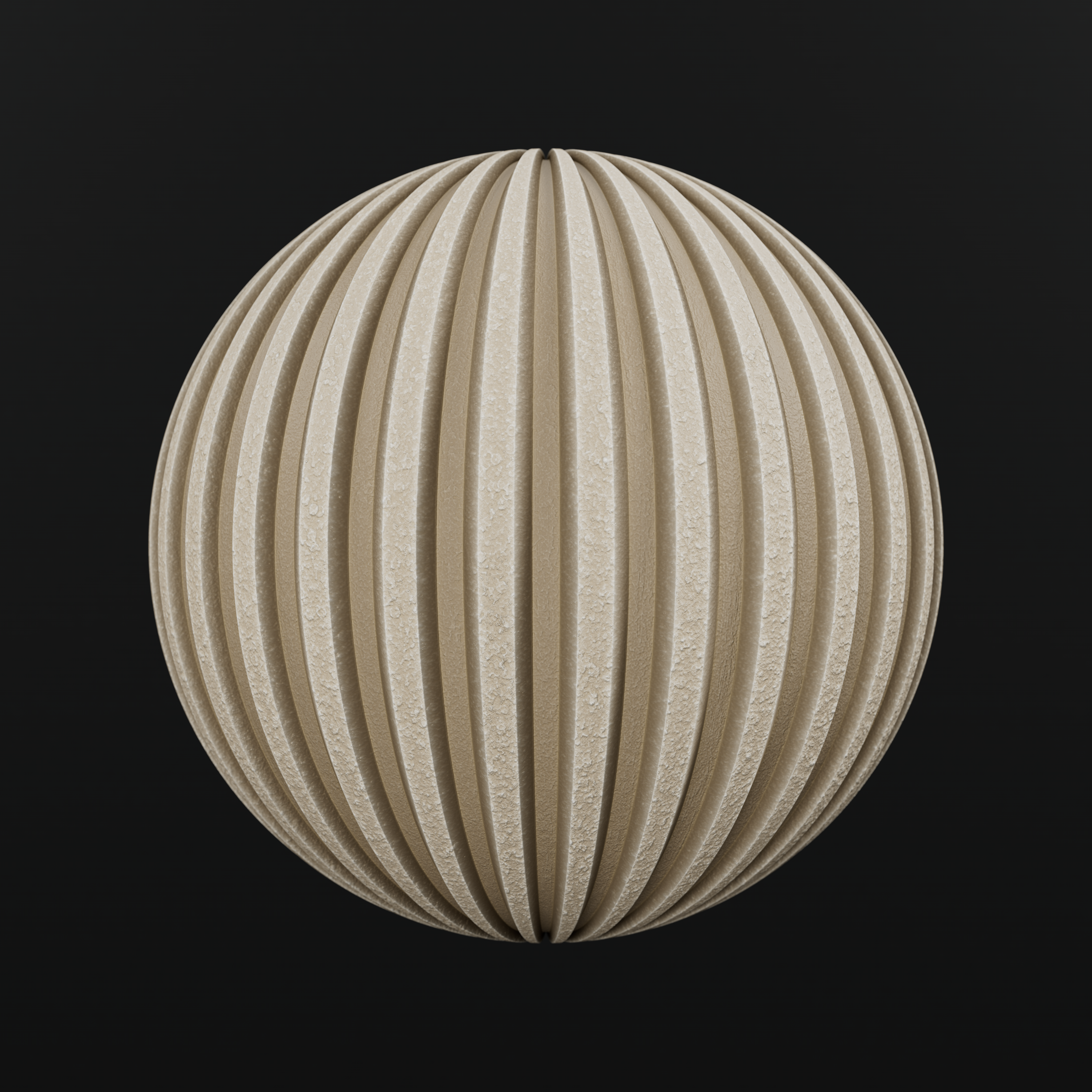 Substance Material - Ribbed Concrete Wall