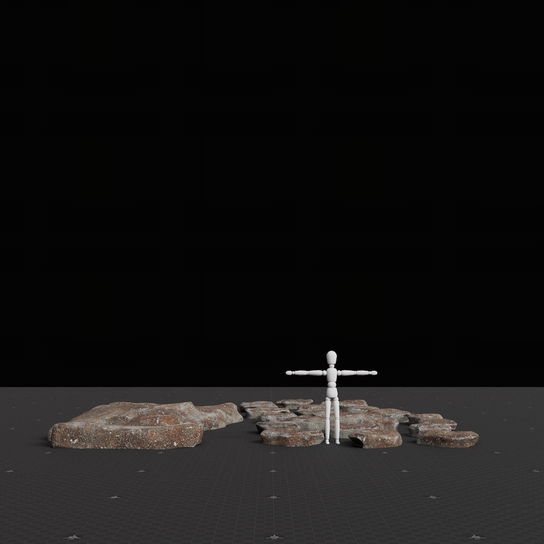 Ancient Rock Pathway Set