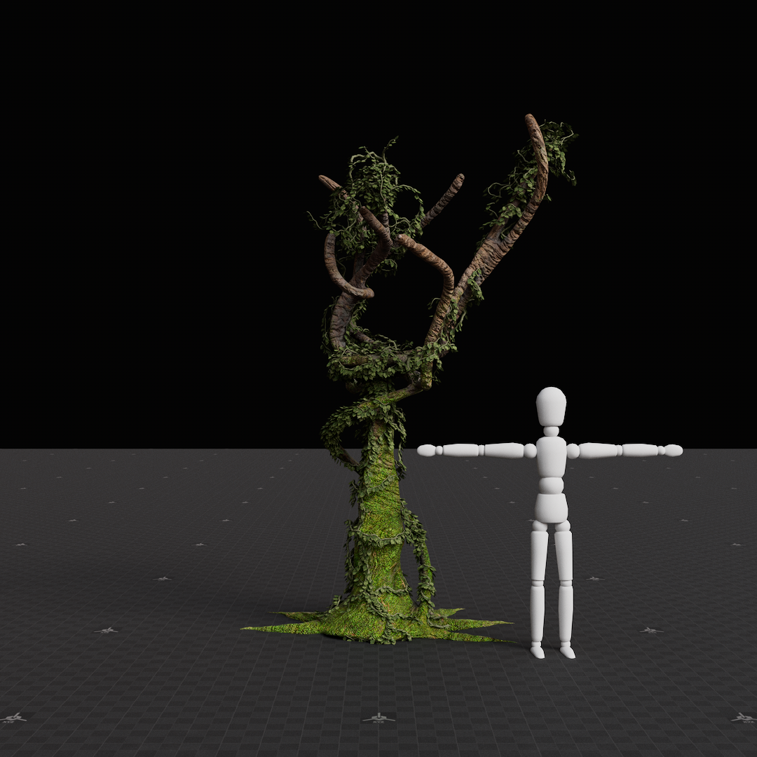 Small Surreal Tree - 01b