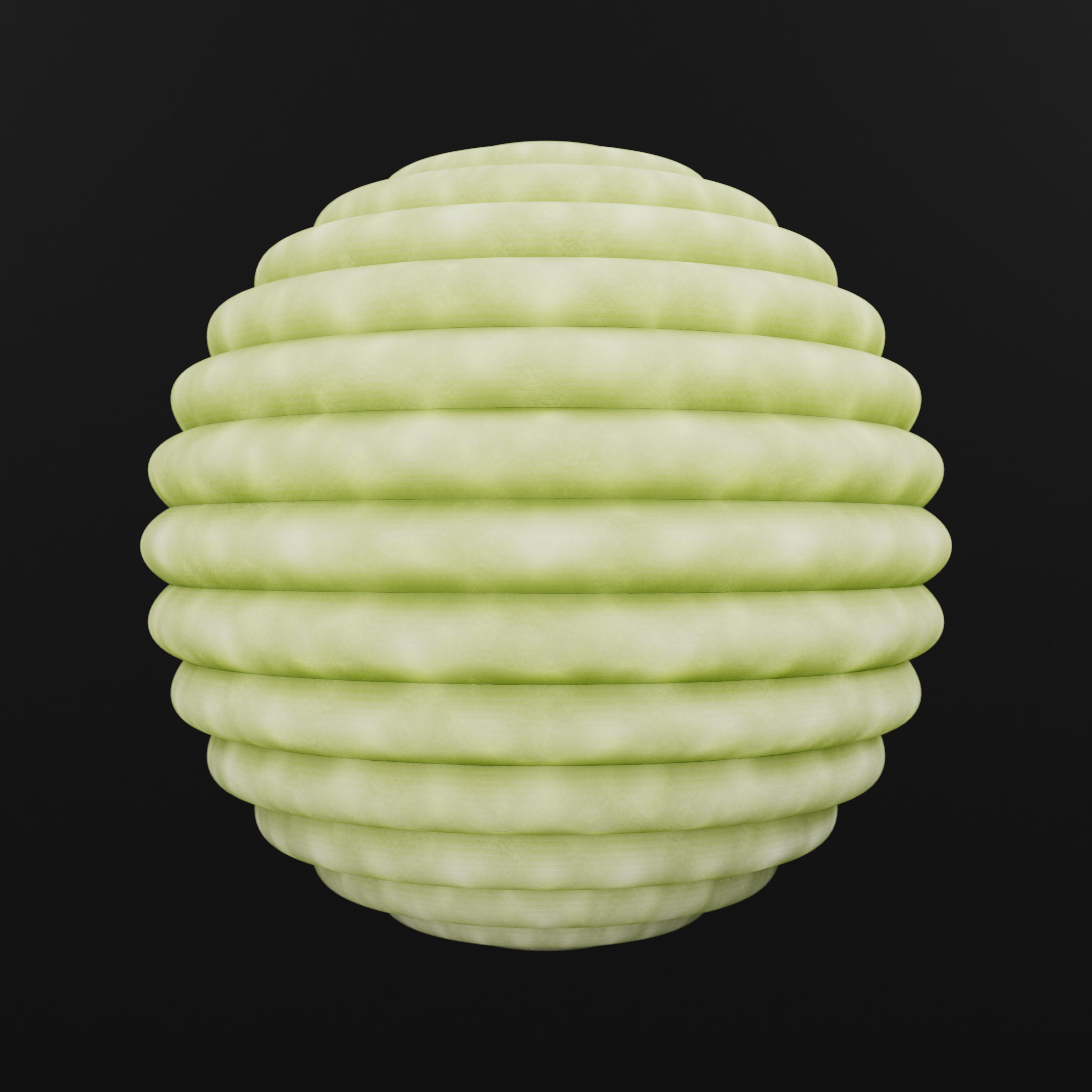 Substance Material - Surreal Organic Ribbed SSS