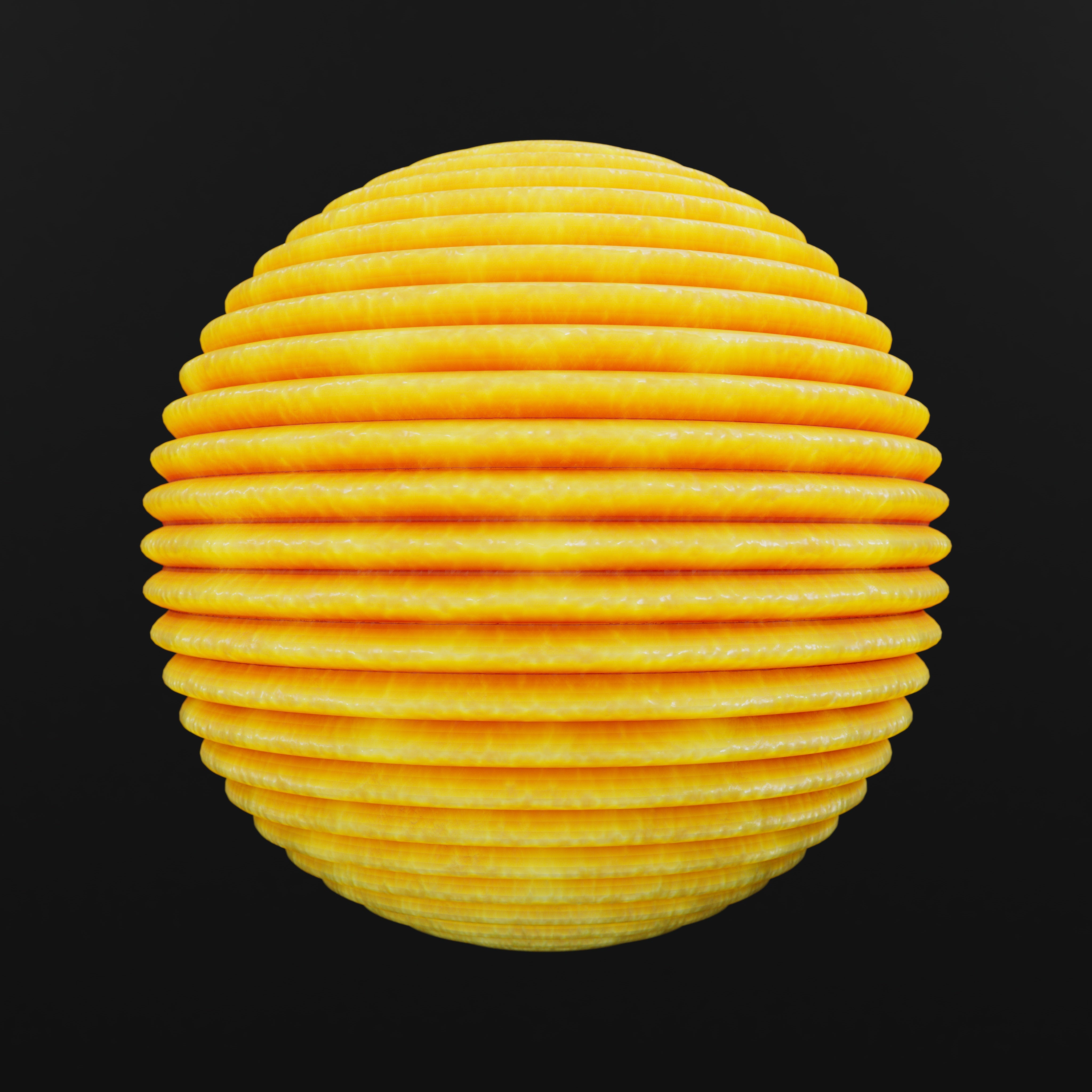 Substance Material - Surreal Organic Ribbed SSS