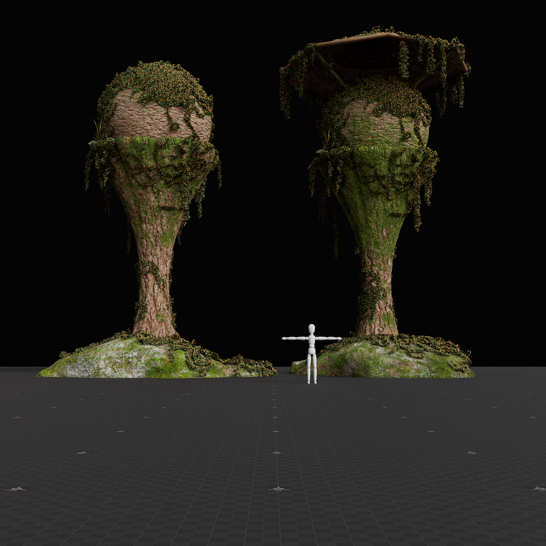 Surreal Treehouse Set