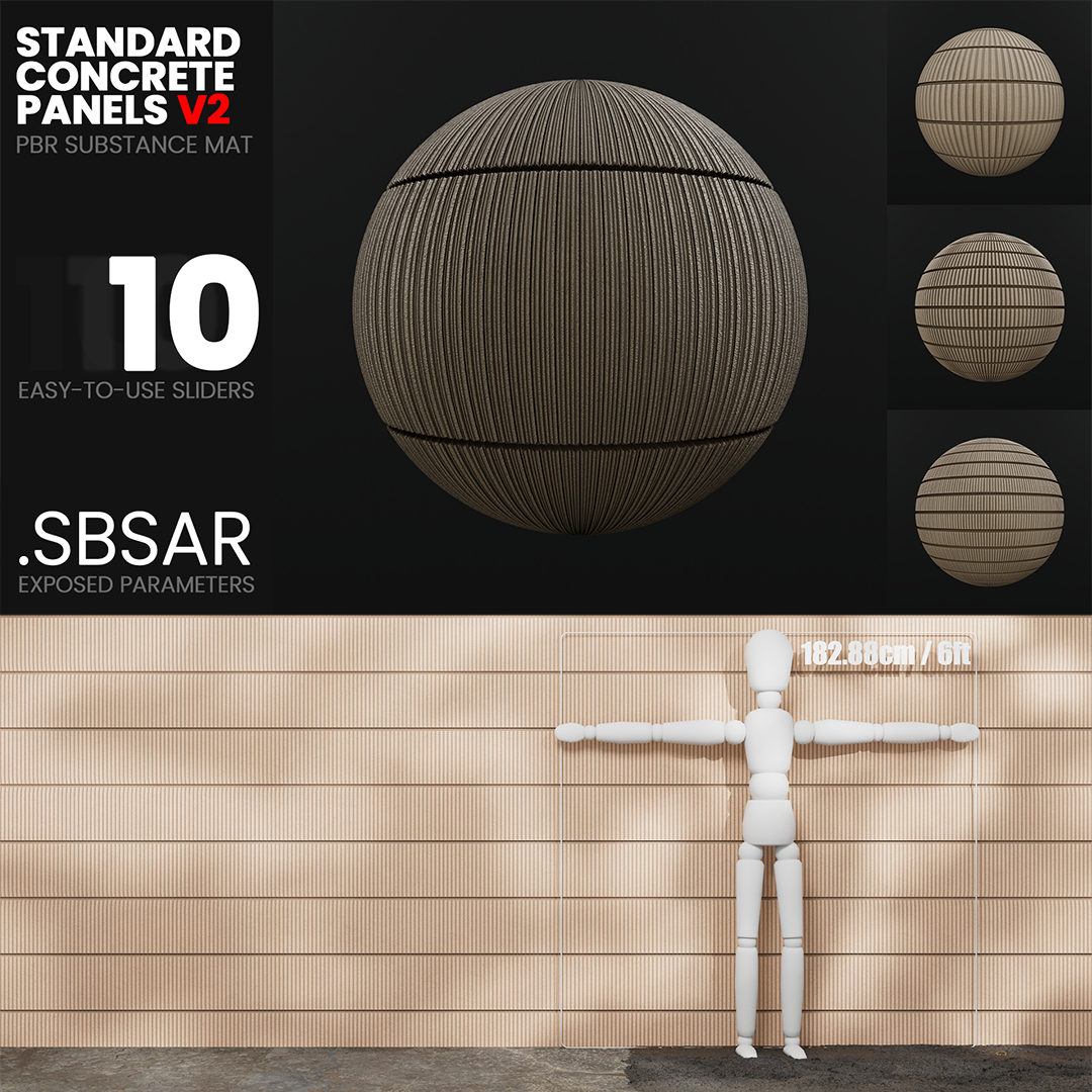 Substance Material - Standard Concrete Panel v2