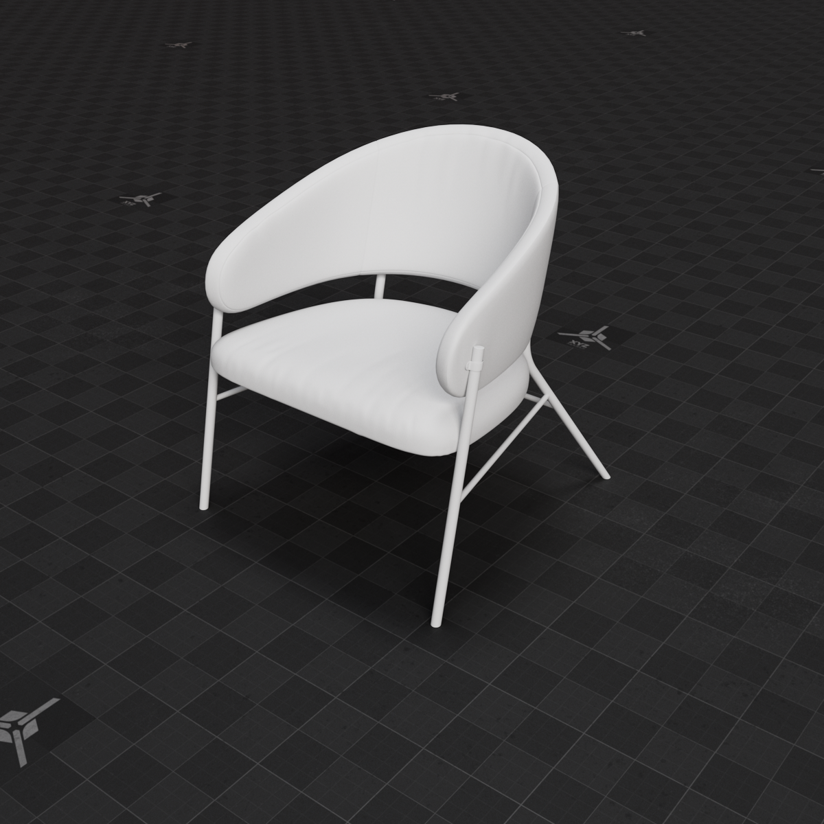 Base Mesh - Archviz - Chair 01