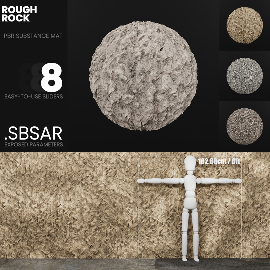 Substance Material - Rough Rock
