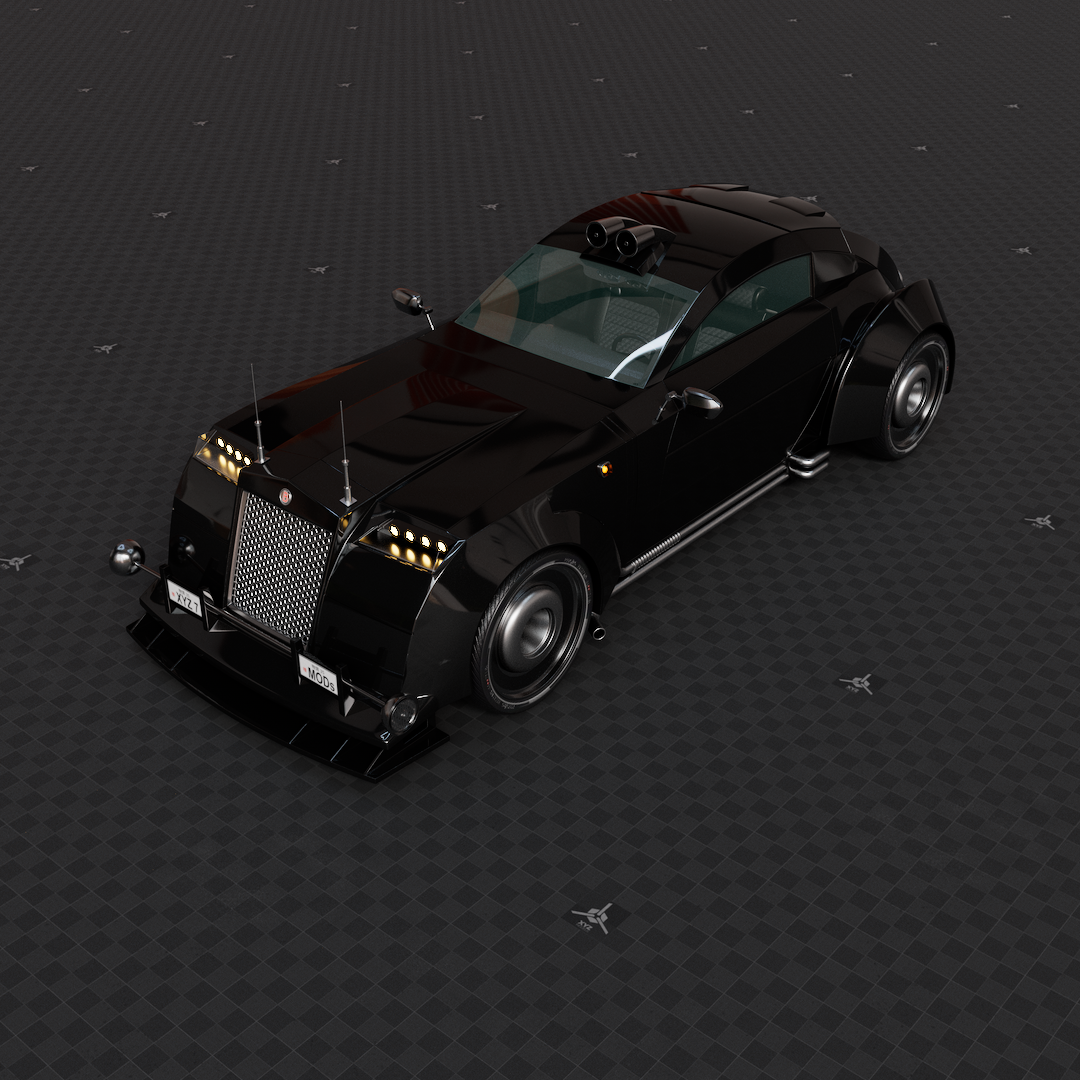 Rigged Vehicle - Gypsy Boss - Car