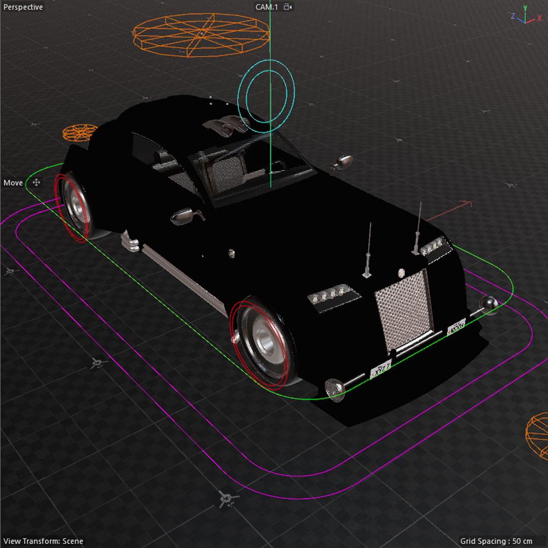 Rigged Vehicle - Gypsy Boss - Car